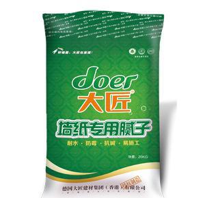 大匠墻紙用膩子 環(huán)保膩子粉耐水 耐堿防霉 源自德國 品質保